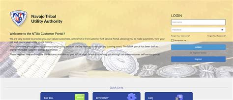 myntua login|Navajo Tribal Utility Authority Home.